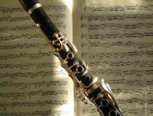 a clarinet